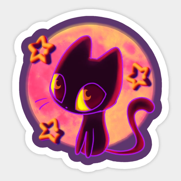 Moon Sticker by Kenners